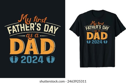 Father's Day quotes t-shirt design, Dad t shirt design, happy Father's day t shirt, father daughter, Typography t-shirt, mug design template, gift for dad. papa's t-shirt design, happy dad.