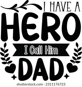 Fathers Day Quotes Vector Design Vol-1