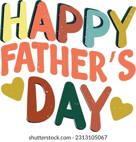 Father's Day Quotes Vector Design Vol-1