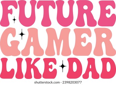 Father's day retro design and digital download
