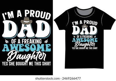 Father's day  Retro vintage, Dad t shirt design