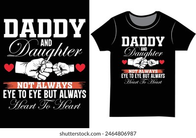 Father's day retro vintage Typography T shirt.