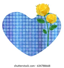 Father's Day Rose Heart icon