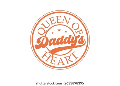 Father's Day Round Sign T-Shirt Design – Perfect Gift for Dad

