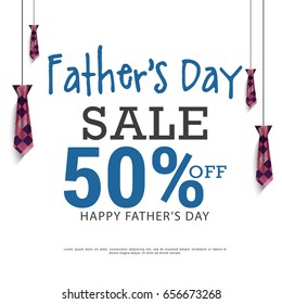 Fathers Day Sale Promotion Background, Poster,Banner,social Media,Marketing Template Design.