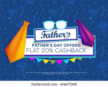 Fathers Day Sale Promotion Background, Poster,Banner,social Media,Marketing Template Design.