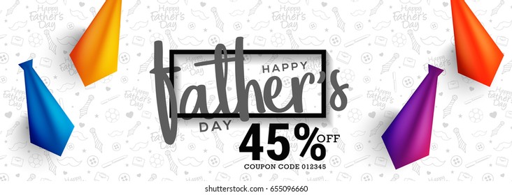 Fathers Day Sale Promotion Background,Poster,Banner,social Media,Marketing Template Design.