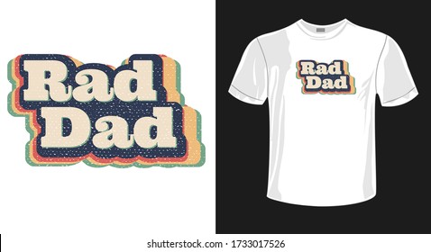 Fathers day Saying and Quotes.vector best for t-shirt clothing poster sticker and other.Dad - tshirt print. Happy father's day. fathers design