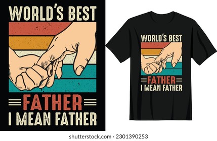Fathers day Saying and Quotes.vector best for t-shirt clothing poster sticker and other.Dad vintage tshirt print. Happy father's day. fathers design