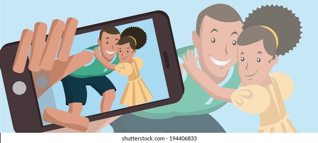 fathers day selfie