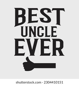 Fathers Day Shirt Best Uncle Ever Emoji Family Gifts