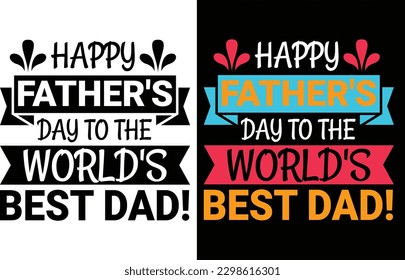 Father's Day simple T-shirt design 2023
