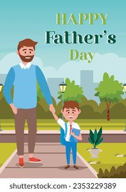 	
Fathers day social media instagram post template dia dos pais