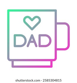 Father's Day Special Mug with a Loving Message