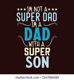 Fathers day special printable vector designs
