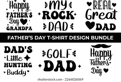 Father's Day Special T-shirt Design Bundle