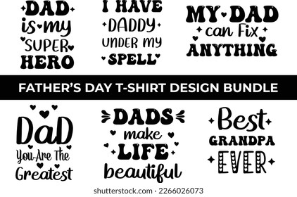 Father's Day Special T-shirt Design Bundle
