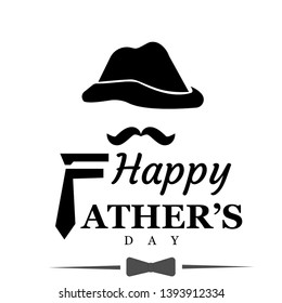 Fathers day special, typography for print or use as poster, flyer or T shirt