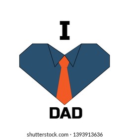Fathers day special, typography for print or use as poster, flyer or T shirt