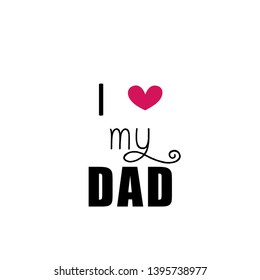 Fathers Day Specialtypography Print Use Poster Stock Vector (Royalty ...