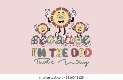 father's day sublimation Design Vector Files