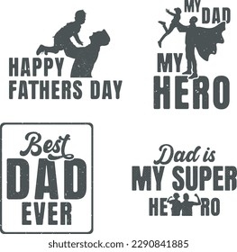 Father's day SVG bundle, Father's day t-shirt design, Happy father t-shirt design, papa's t-shirt design