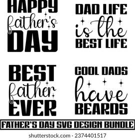 Father's day "svg" design bundle and eps file