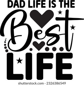 Father's Day SVG Design EPS File