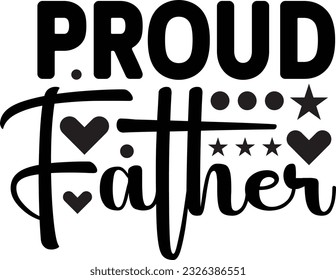 Father's Day SVG Design EPS File