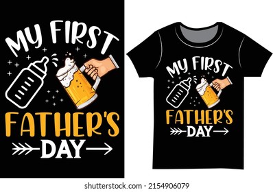 Father's day svg shirt. Dad typography t-shirt design. T-shirt as a gift.