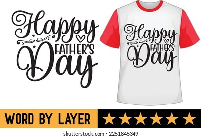 Father's day svg t shirt design svg