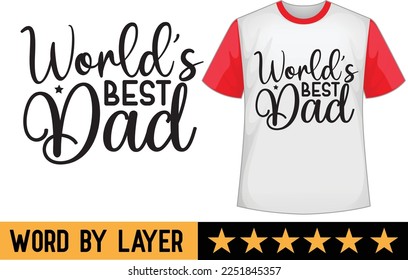 Father's day svg t shirt design