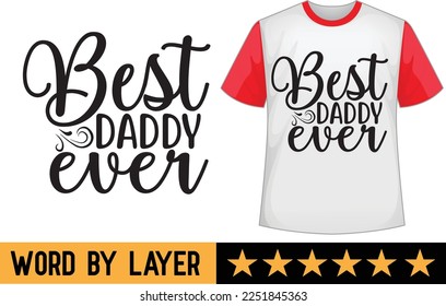 Father's day svg t shirt design