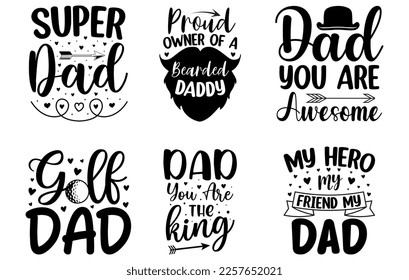 Väter Day SVG t Shirt Bundle, Vathers Day SVG, Best Dad, Daddy svg bündel, Vater svg,