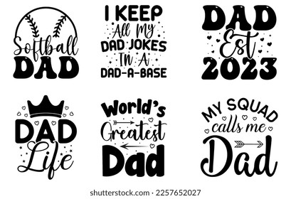 Väter Day SVG t Shirt Bundle, Vathers Day SVG, Best Dad, Daddy svg bündel, Vater svg,