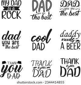 FATHER'S DAY SVG T SHIRT DESIGN BUNDLE