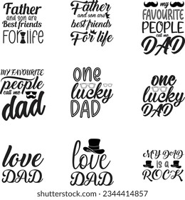 FATHER'S DAY SVG T SHIRT DESIGN BUNDLE