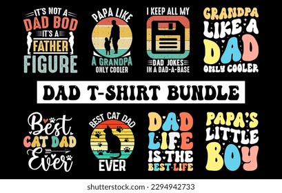 fathers day t shirt Bundle, dad svg t shirt bundle, happy fathers day t shirt, vintage dad t shirt, funny t-shirt