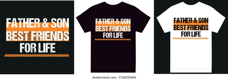 Father's Day T Shirt Design Template