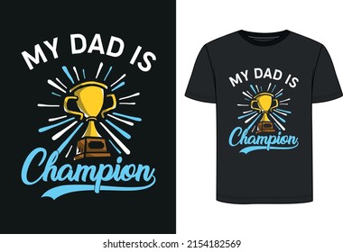 Father's Day t shirt design eps 10