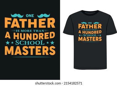 Father's Day t shirt design eps 10