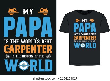 Father's Day t shirt design eps 10