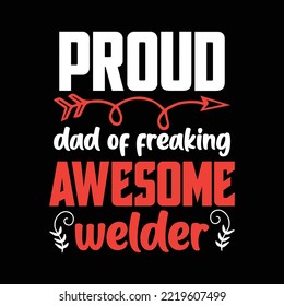 Father's Day t shirt design vactor file