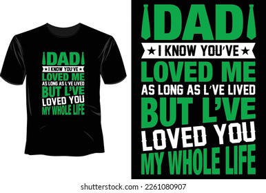 Father's Day T Shirt Design 