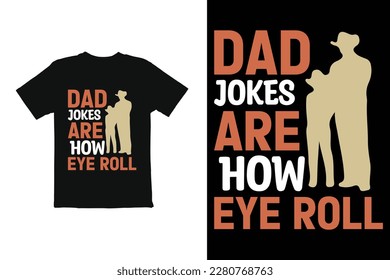 Father's  day t shirt design. Father's day t shirt design vector print ready file