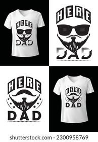 father's day, t shirt design, my dad