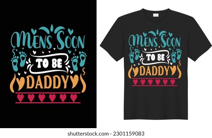  father's day t shirt design. Free Vector vintage typography illustration. with graphic vector design. Dad typography t shirt design template. Dad t shirt with words Dad t-shirt design, 