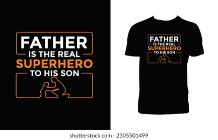 Father's Day T Shirt Design. 