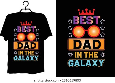 Father's day t shirt design vector