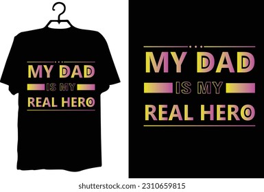 Father's day t shirt design vector